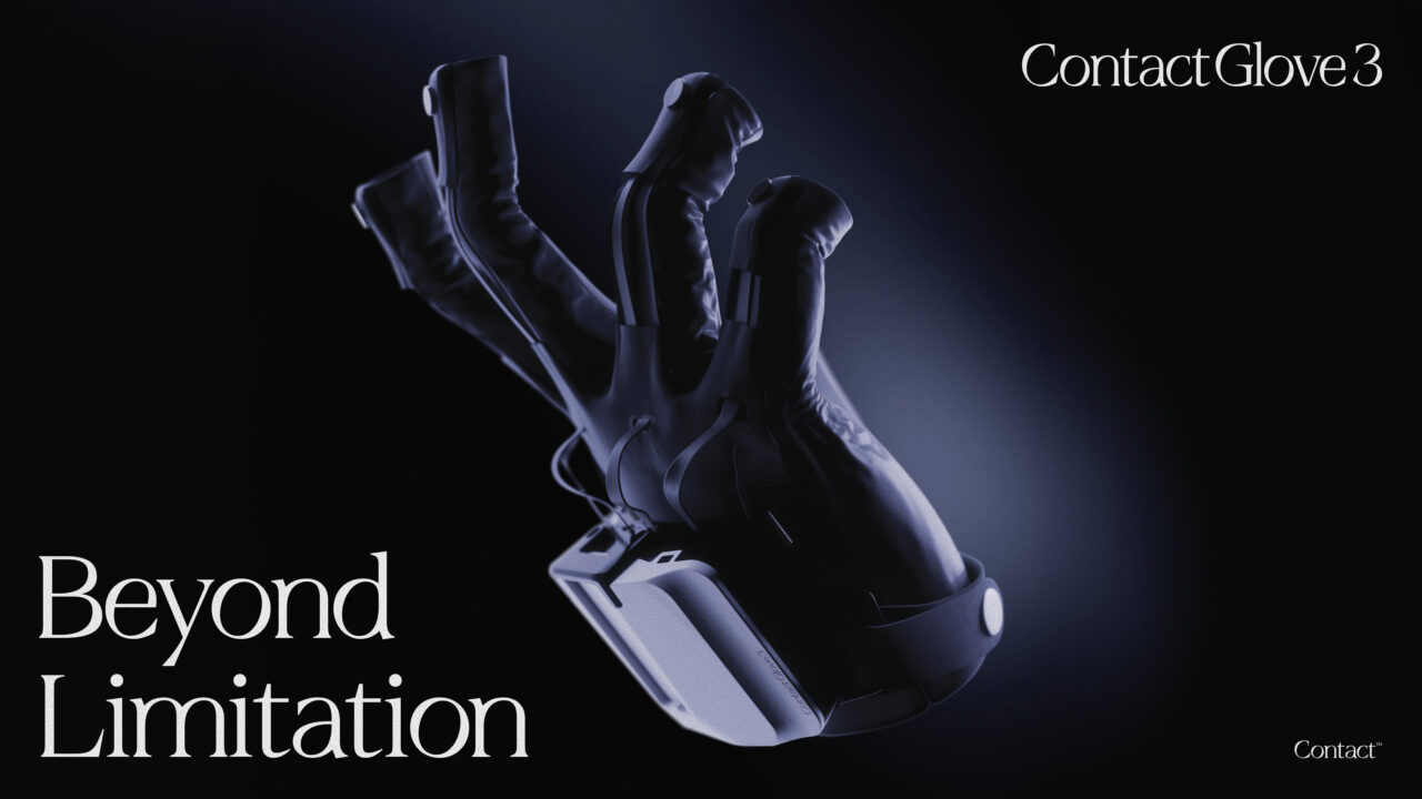 グローブ型VRコントローラ「ContactGlove3」を発表　公式ストアにて予約販売を開始！